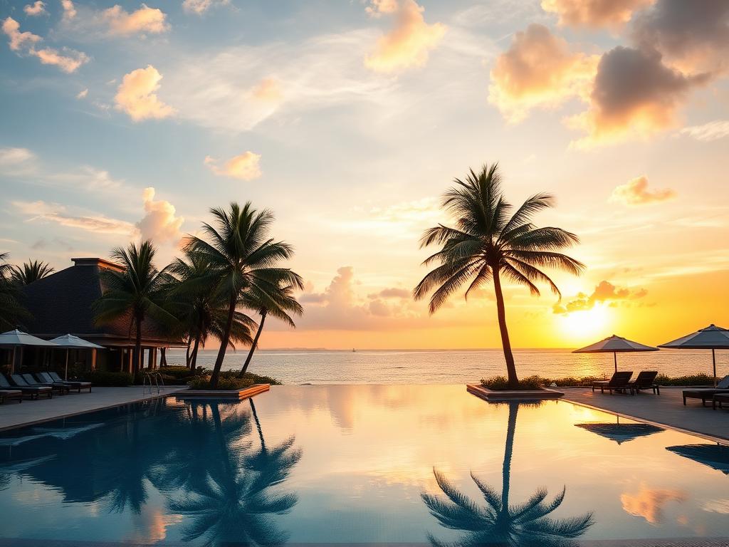 Luxury resort getaway
